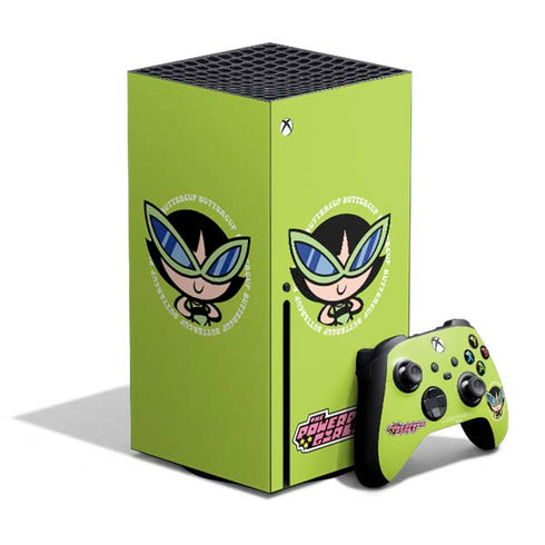 Cartoon Network Powerpuff Girls Buttercup Xbox Series X Skins
