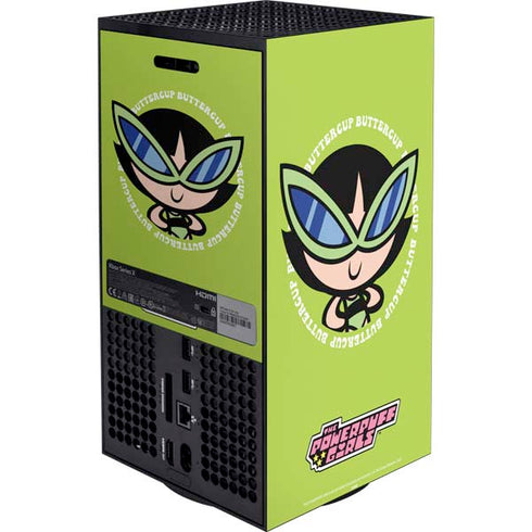 Cartoon Network Powerpuff Girls Buttercup XBox Series X Digital Edition Bundle Skin