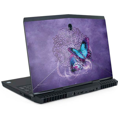 Butterfly Celtic Knot by Brigid Ashwood Dell Alienware Skin