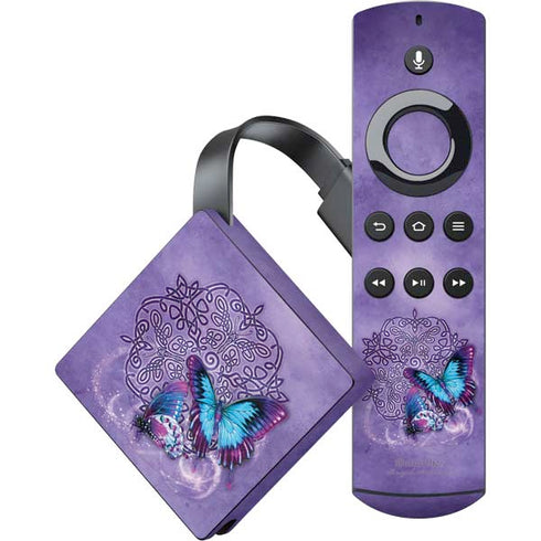 Butterfly Celtic Knot by Brigid Ashwood Amazon Fire TV Skin