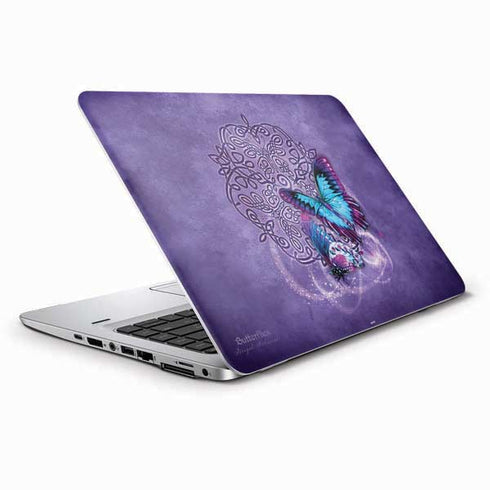 Butterfly Celtic Knot by Brigid Ashwood HP Elitebook Skin