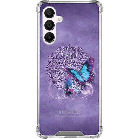 Butterfly Celtic Knot by Brigid Ashwood Galaxy A16 5G Clear Case