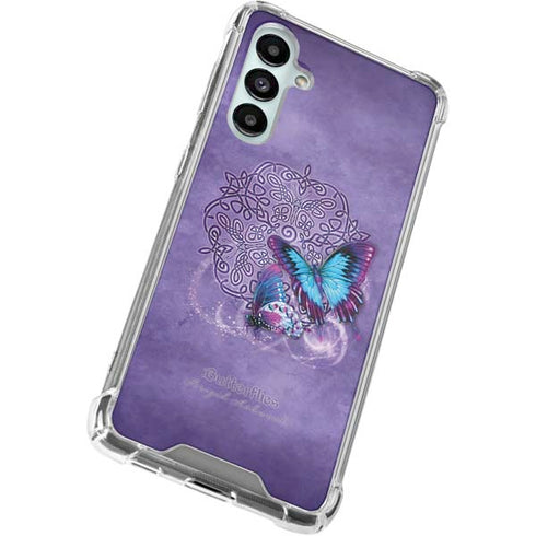 Butterfly Celtic Knot by Brigid Ashwood Galaxy A16 5G Clear Case