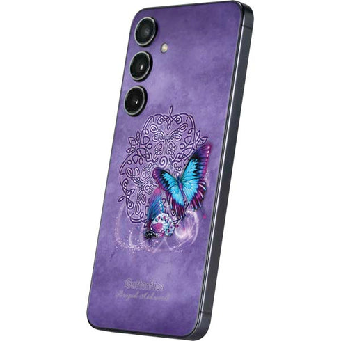 Butterfly Celtic Knot by Brigid Ashwood Galaxy A16 5G Skin