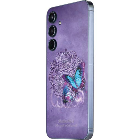 Butterfly Celtic Knot by Brigid Ashwood Galaxy A36 5G Skin