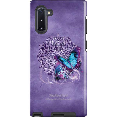 Butterfly Celtic Knot by Brigid Ashwood Galaxy Cases