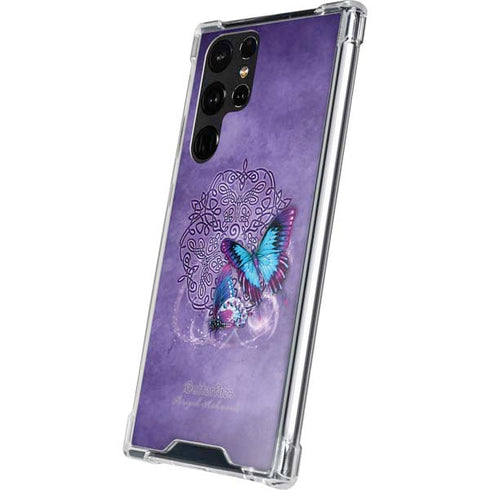 Butterfly Celtic Knot by Brigid Ashwood Galaxy S23 Ultra Clear Case