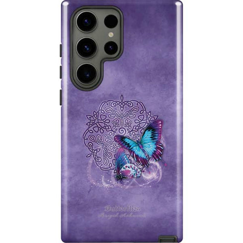 Butterfly Celtic Knot by Brigid Ashwood Galaxy S23 Ultra Pro Case