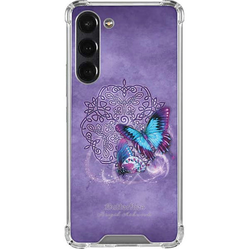 Butterfly Celtic Knot by Brigid Ashwood Galaxy S24 FE Clear Case