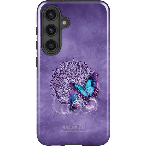 Butterfly Celtic Knot by Brigid Ashwood Galaxy S25 Impact Case