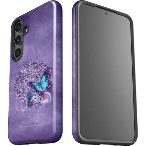 Butterfly Celtic Knot by Brigid Ashwood Galaxy S25 Impact Case