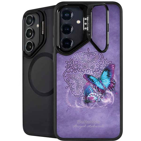 Butterfly Celtic Knot by Brigid Ashwood Galaxy S25 Plus Kickstand Case