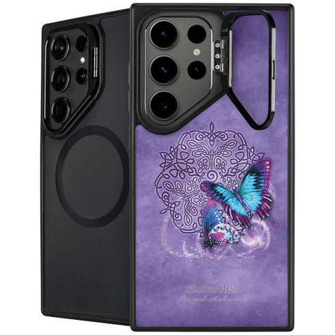 Butterfly Celtic Knot by Brigid Ashwood Galaxy S25 Ultra Kickstand Case