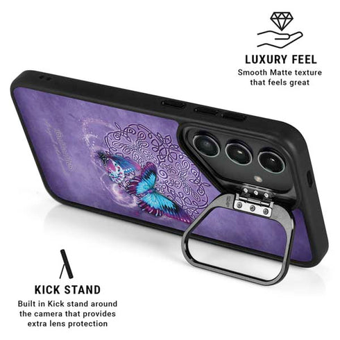 Butterfly Celtic Knot by Brigid Ashwood Galaxy S24 Ultra Kickstand Case