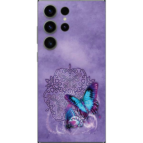 Butterfly Celtic Knot by Brigid Ashwood Galaxy S25 Ultra Skin