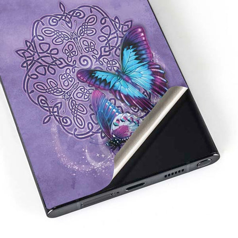 Butterfly Celtic Knot by Brigid Ashwood Galaxy S24 Ultra Skin