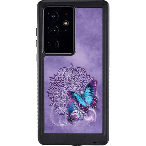 Butterfly Celtic Knot by Brigid Ashwood Galaxy S24 Ultra Waterproof Case