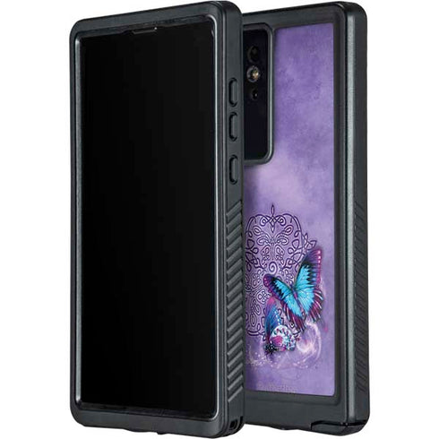 Butterfly Celtic Knot by Brigid Ashwood Galaxy S24 Ultra Waterproof Case