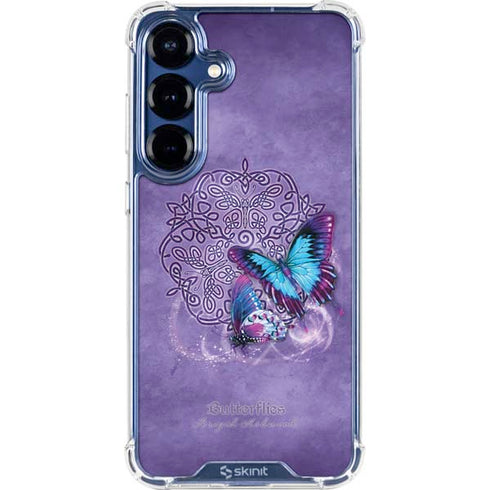 Butterfly Celtic Knot by Brigid Ashwood Galaxy S25 Plus Clear Case