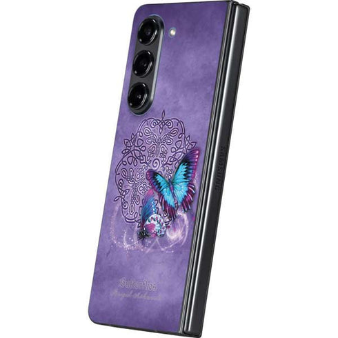 Butterfly Celtic Knot by Brigid Ashwood Galaxy Z Fold5 5G Skin