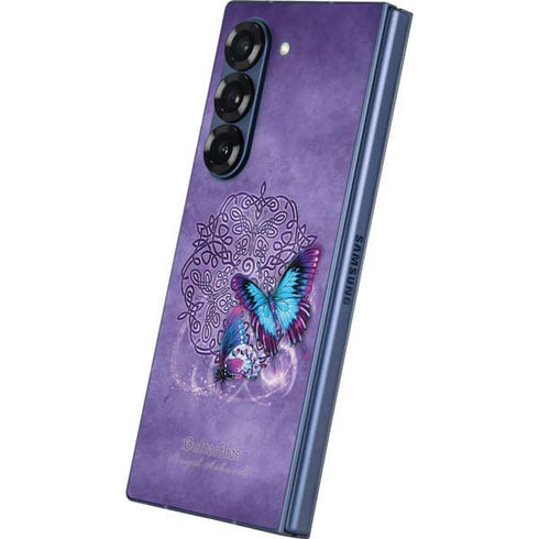 Butterfly Celtic Knot by Brigid Ashwood Galaxy Z Fold6 Skin