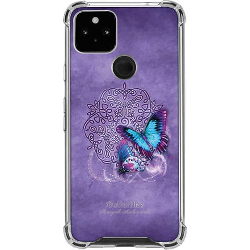 Butterfly Celtic Knot by Brigid Ashwood Pixel Cases