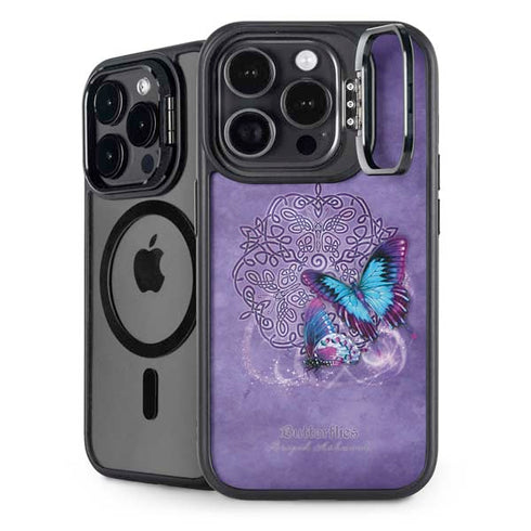 Butterfly Celtic Knot by Brigid Ashwood iPhone Cases