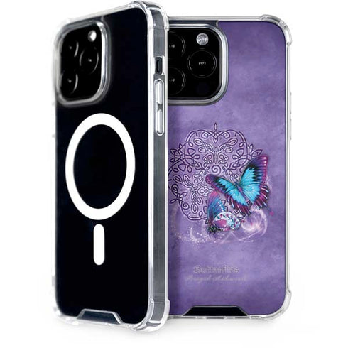 Butterfly Celtic Knot by Brigid Ashwood iPhone Cases