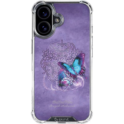 Butterfly Celtic Knot by Brigid Ashwood iPhone 16 Clear Case