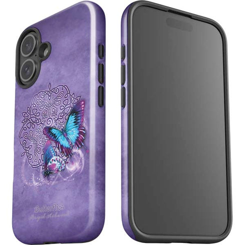 Butterfly Celtic Knot by Brigid Ashwood iPhone 16 Impact Case