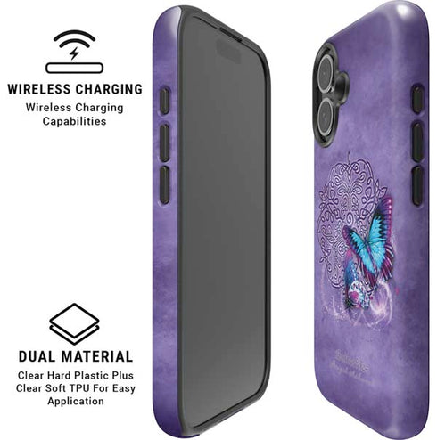 Butterfly Celtic Knot by Brigid Ashwood iPhone 16 Plus Magsafe Impact Case