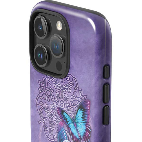 Butterfly Celtic Knot by Brigid Ashwood iPhone 16 Pro Impact Case