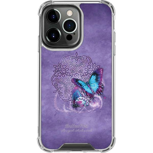 Butterfly Celtic Knot by Brigid Ashwood iPhone 16 Pro Max Clear Case
