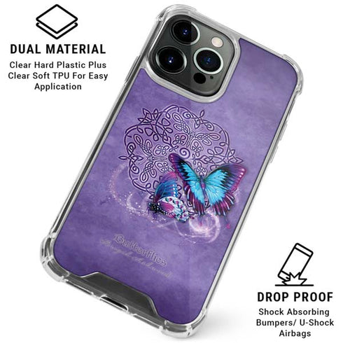 Butterfly Celtic Knot by Brigid Ashwood iPhone 16 Pro Max Clear Case