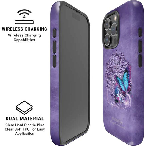 Butterfly Celtic Knot by Brigid Ashwood iPhone 16 Pro Max Magsafe Impact Case