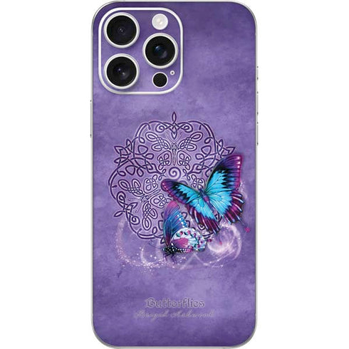 Butterfly Celtic Knot by Brigid Ashwood iPhone 16 Pro Max Skin