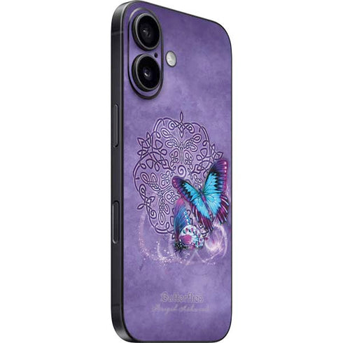 Butterfly Celtic Knot by Brigid Ashwood iPhone 16 Skin