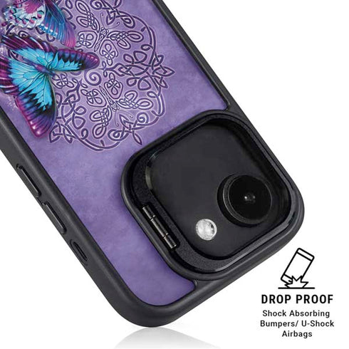 Butterfly Celtic Knot by Brigid Ashwood iPhone 16e Kickstand Case