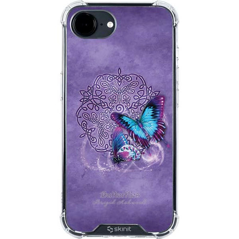 Butterfly Celtic Knot by Brigid Ashwood iPhone 16e Clear Case