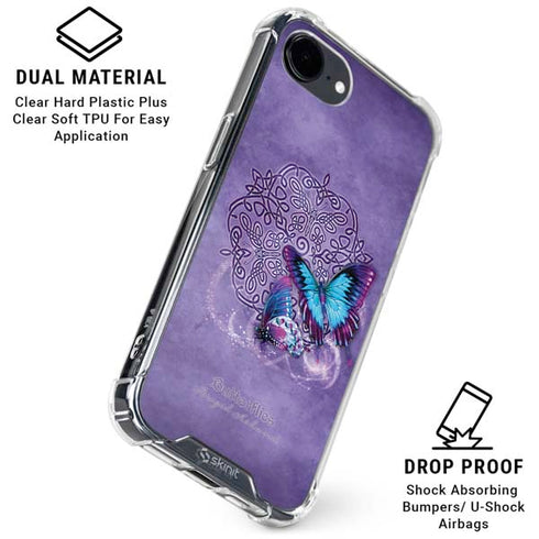 Butterfly Celtic Knot by Brigid Ashwood iPhone 16e Clear Case