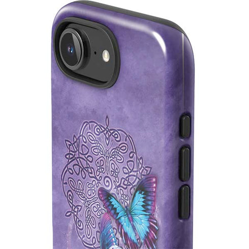 Butterfly Celtic Knot by Brigid Ashwood iPhone 16e Impact Case