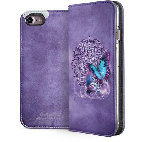 Brigid Ashwood Butterfly Celtic Knot iPhone 7 Folio Case