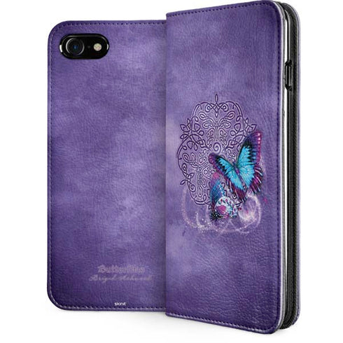 Butterfly Celtic Knot by Brigid Ashwood iPhone Cases