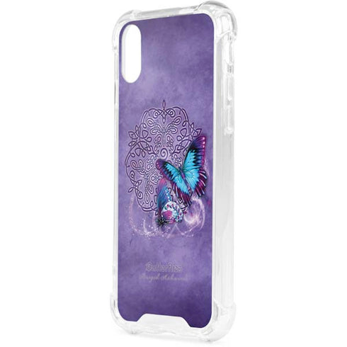 Butterfly Celtic Knot by Brigid Ashwood iPhone XS Clear Case