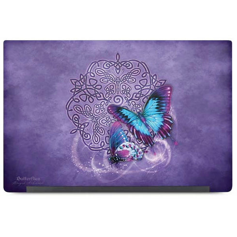 Butterfly Celtic Knot by Brigid Ashwood Dell Latitude Skin