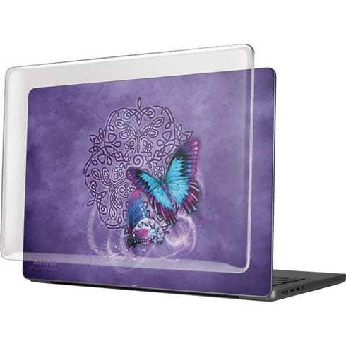 Butterfly Celtic Knot by Brigid Ashwood MacBook Pro 14in (2021-24) Case plus Skin