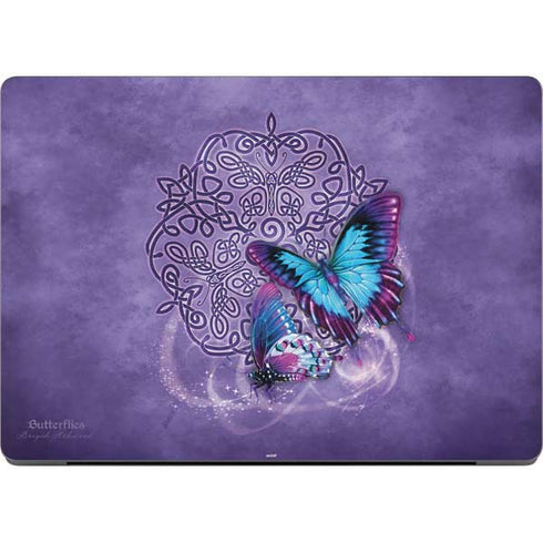 Butterfly Celtic Knot by Brigid Ashwood Apple MacBook Pro 14-inch Skin