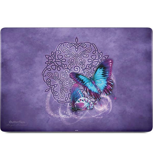 Butterfly Celtic Knot by Brigid Ashwood MacBook Skins