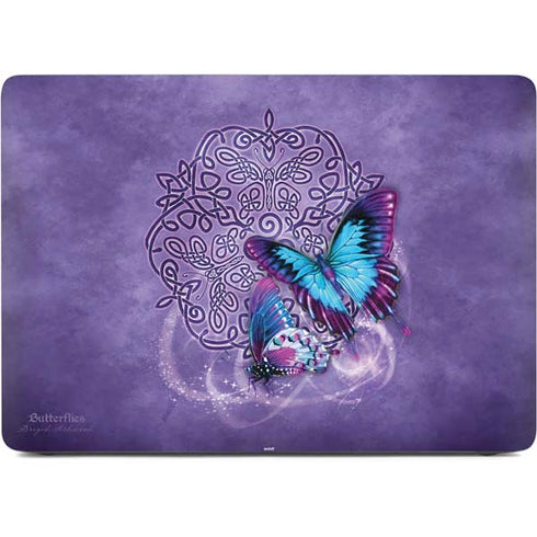 Butterfly Celtic Knot by Brigid Ashwood Apple MacBook Pro 16-inch Skin