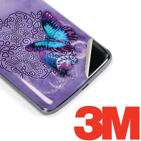 Butterfly Celtic Knot by Brigid Ashwood Moto E5 Plus Skin
